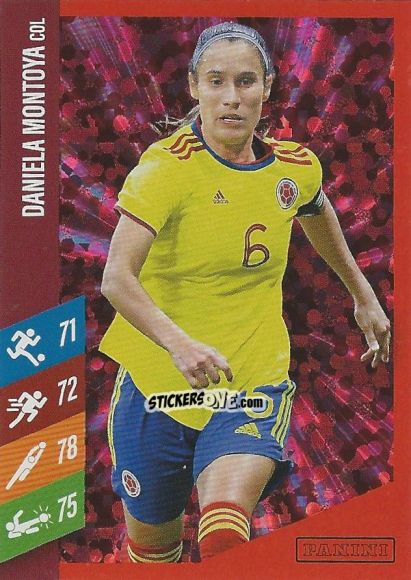 Sticker Daniela Montoya - Family FIFA Women's World Cup 2023
 n. 14f - Panini