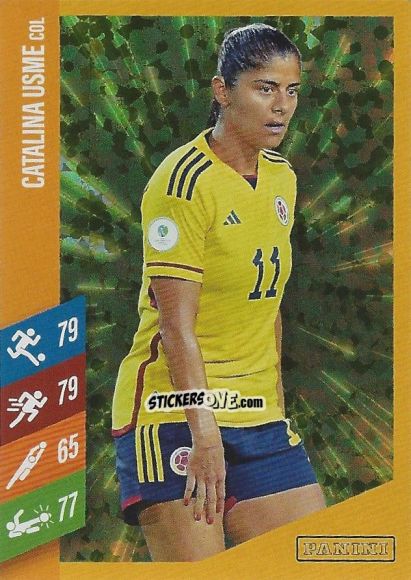 Sticker Catalina Usme - Family FIFA Women's World Cup 2023
 n. 15f - Panini