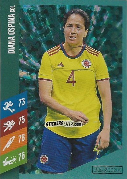Sticker Diana Ospina - Family FIFA Women's World Cup 2023
 n. 16f - Panini