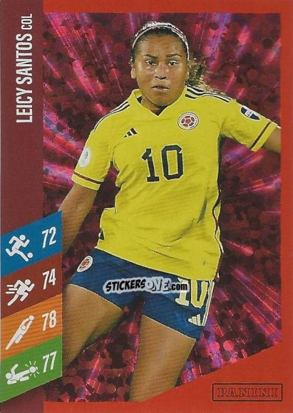 Cromo Leicy Santos - Family FIFA Women's World Cup 2023
 n. 17f - Panini