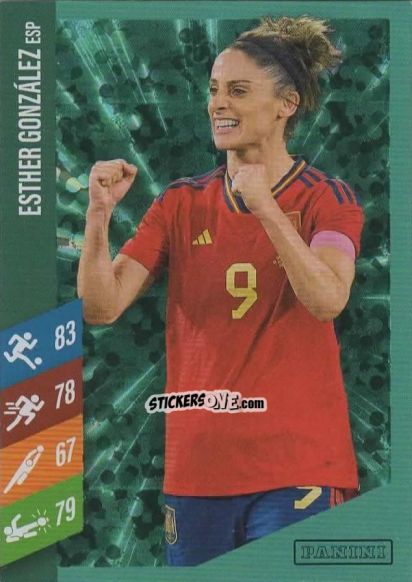 Sticker Esther González - Family FIFA Women's World Cup 2023
 n. 20f - Panini