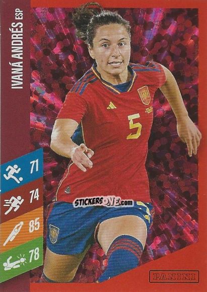 Figurina Ivana Andrés - Family FIFA Women's World Cup 2023
 n. 22F - Panini
