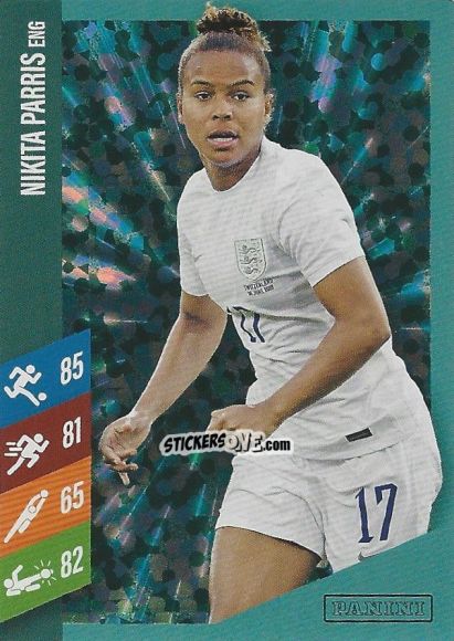Figurina Nikita Parris - Family FIFA Women's World Cup 2023
 n. 25f - Panini