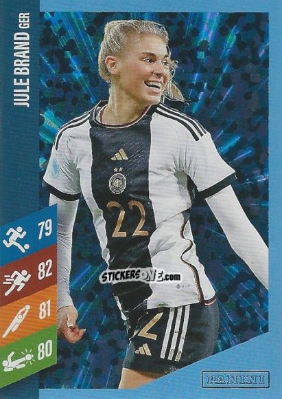 Cromo Jule Brand - Family FIFA Women's World Cup 2023
 n. 30f - Panini
