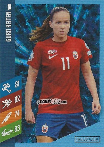 Figurina Guro Reiten - Family FIFA Women's World Cup 2023
 n. 40f - Panini