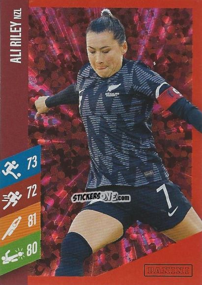 Sticker Ali Riley - Family FIFA Women's World Cup 2023
 n. 45f - Panini