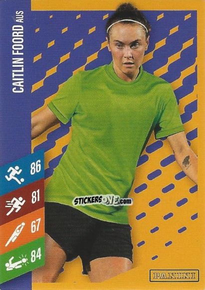 Figurina Caitlin Foord - Family FIFA Women's World Cup 2023
 n. 4 - Panini