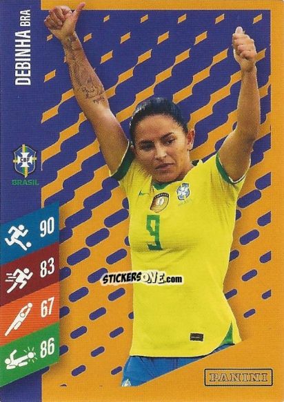 Sticker Debinha - Family FIFA Women's World Cup 2023
 n. 9 - Panini
