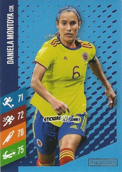 Sticker Daniela Montoya - Family FIFA Women's World Cup 2023
 n. 14 - Panini
