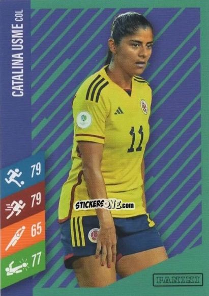 Sticker Catalina Usme - Family FIFA Women's World Cup 2023
 n. 15 - Panini