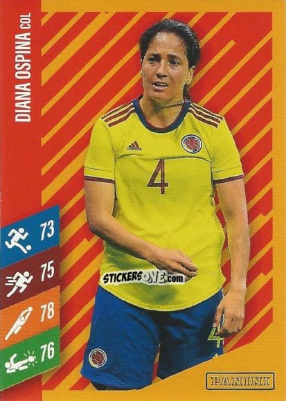 Sticker Diana Ospina - Family FIFA Women's World Cup 2023
 n. 16 - Panini