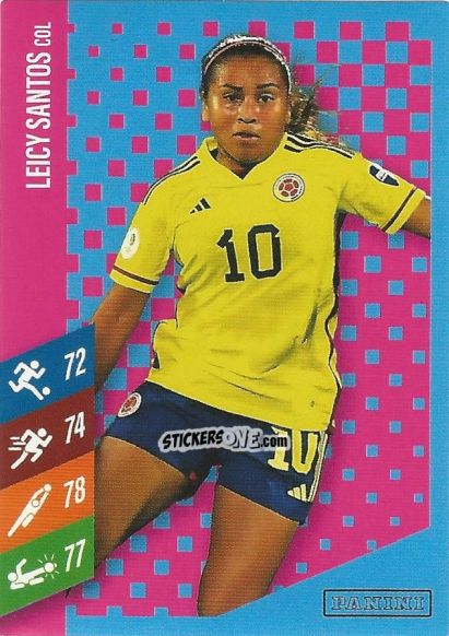 Cromo Leicy Santos - Family FIFA Women's World Cup 2023
 n. 17 - Panini