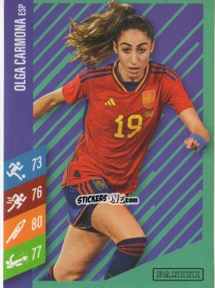 Sticker Olga Carmona - Family FIFA Women's World Cup 2023
 n. 18 - Panini