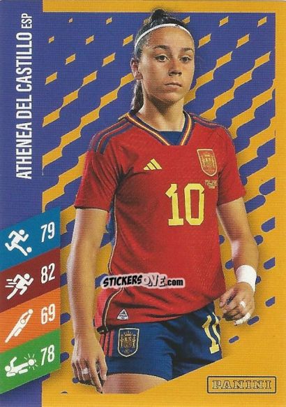 Figurina Athenea Del Castillo - Family FIFA Women's World Cup 2023
 n. 19 - Panini