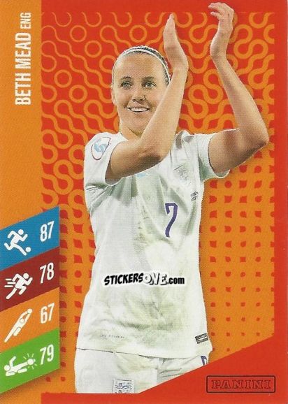 Figurina Beth Mead - Family FIFA Women's World Cup 2023
 n. 23 - Panini