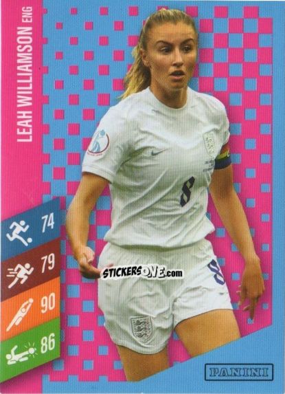 Figurina Leah Williamson - Family FIFA Women's World Cup 2023
 n. 24 - Panini