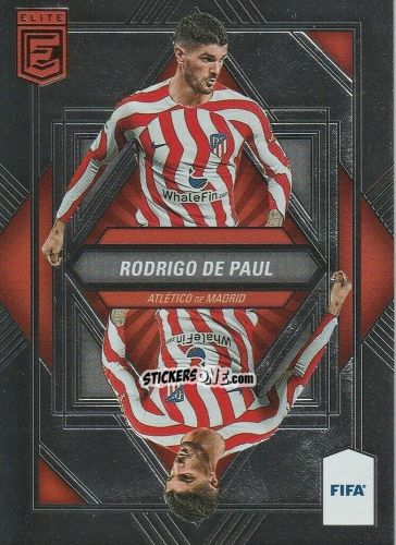 Figurina Rodrigo De Paul - Donruss Elite FIFA 2022-2023
 n. ED6 - Panini