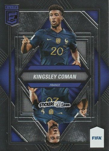 Sticker Kingsley Coman - Donruss Elite FIFA 2022-2023
 n. ED15 - Panini