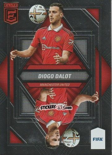 Cromo Diogo Dalot - Donruss Elite FIFA 2022-2023
 n. ED23 - Panini