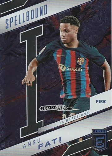 Sticker Ansu Fati - Donruss Elite FIFA 2022-2023
 n. S24 - Panini