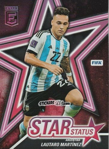 Figurina Lautaro Martinez - Donruss Elite FIFA 2022-2023
 n. SS3 - Panini