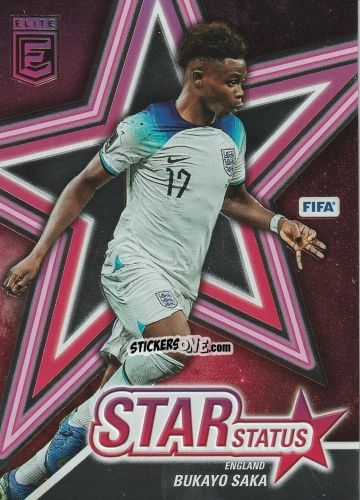 Figurina Bukayo Saka - Donruss Elite FIFA 2022-2023
 n. SS9 - Panini