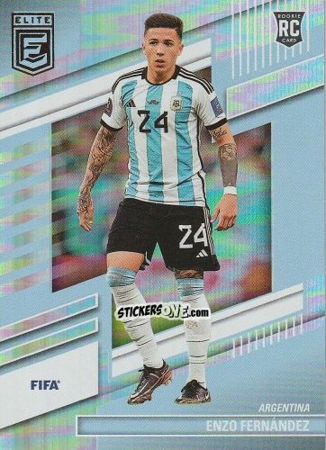 Sticker Enzo Fernandez - Donruss Elite FIFA 2022-2023
 n. 16 - Panini