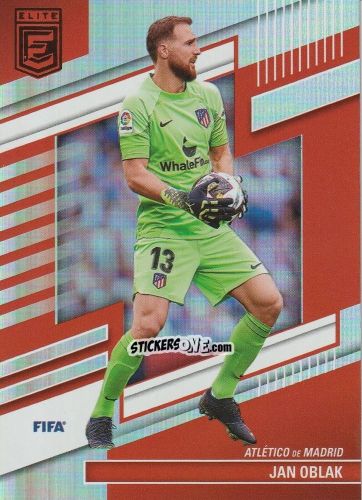 Sticker Jan Oblak - Donruss Elite FIFA 2022-2023
 n. 26 - Panini