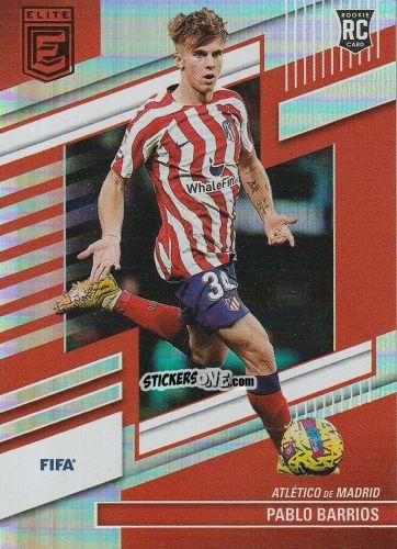 Sticker Pablo Barrios - Donruss Elite FIFA 2022-2023
 n. 27 - Panini