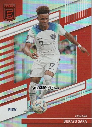 Figurina Bukayo Saka - Donruss Elite FIFA 2022-2023
 n. 49 - Panini