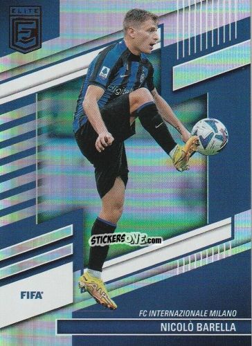 Figurina Nicolo Barella - Donruss Elite FIFA 2022-2023
 n. 70 - Panini