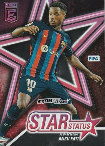Figurina Ansu Fati - Donruss Elite FIFA 2022-2023
 n. SS11 - Panini