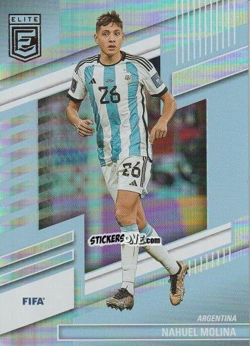 Figurina Nahuel Molina - Donruss Elite FIFA 2022-2023
 n. 112 - Panini