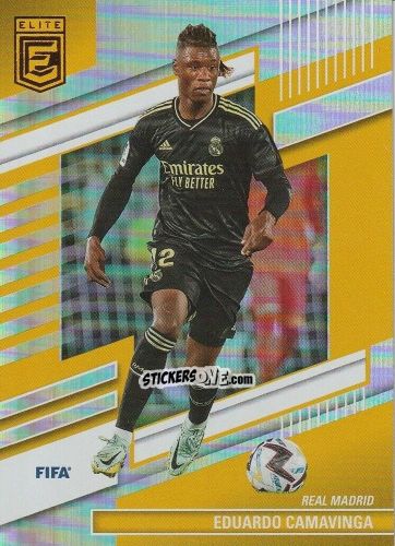 Sticker Eduardo Camavinga - Donruss Elite FIFA 2022-2023
 n. 164 - Panini