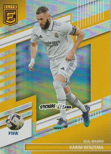 Figurina Karim Benzema - Donruss Elite FIFA 2022-2023
 n. 166 - Panini