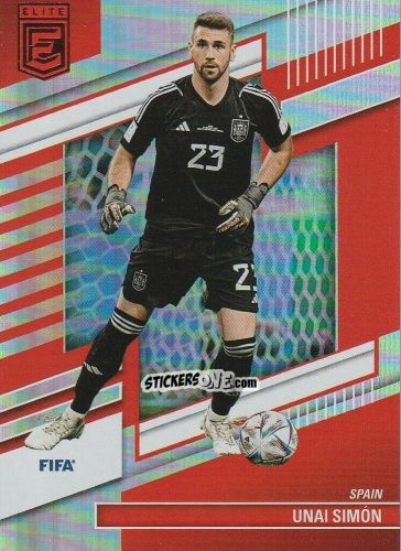 Figurina Unai Simon - Donruss Elite FIFA 2022-2023
 n. 186 - Panini