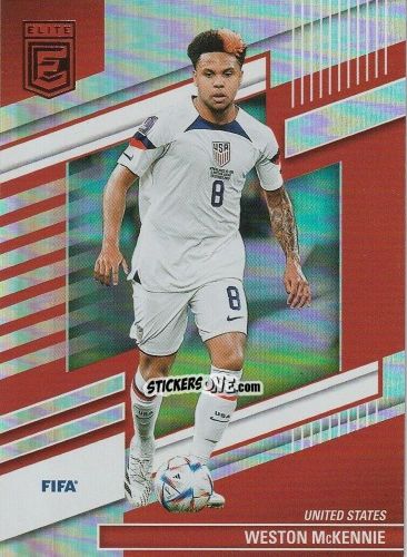 Cromo Weston McKennie - Donruss Elite FIFA 2022-2023
 n. 199 - Panini