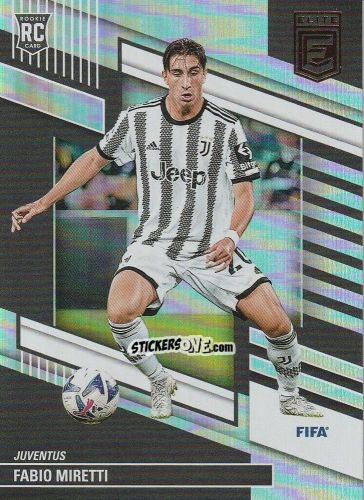 Figurina Fabio Miretti - Donruss Elite FIFA 2022-2023
 n. 211 - Panini