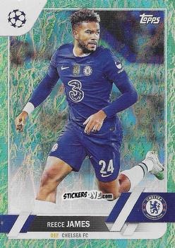 Figurina Reece James - UEFA Club Competitions 2022-2023. Jade Edition
 n. 184 - Topps