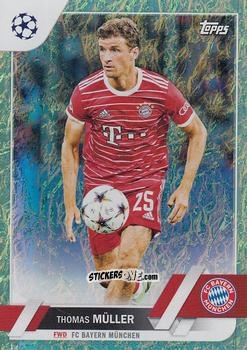 Cromo Thomas Müller - UEFA Club Competitions 2022-2023. Jade Edition
 n. 187 - Topps