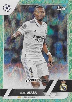 Sticker David Alaba - UEFA Club Competitions 2022-2023. Jade Edition
 n. 82 - Topps