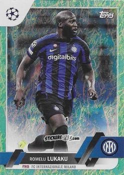 Cromo Romelu Lukaku - UEFA Club Competitions 2022-2023. Jade Edition
 n. 96 - Topps