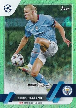 Cromo Erling Haaland - UEFA Club Competitions 2022-2023. Jade Edition
 n. 99 - Topps