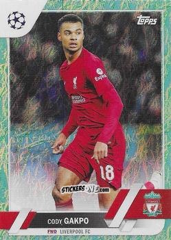 Cromo Cody Gakpo - UEFA Club Competitions 2022-2023. Jade Edition
 n. 102 - Topps