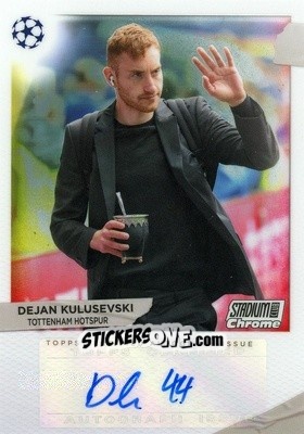 Cromo Dejan Kulusevski - Stadium Club Chrome UEFA Club Competitions 2022-2023
 n. BTL-DK - Topps