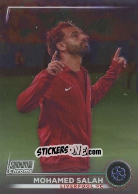 Cromo Mohamed Salah - Stadium Club Chrome UEFA Club Competitions 2022-2023
 n. 11 - Topps