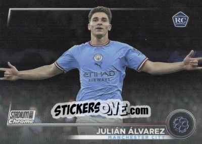 Cromo Julián Álvarez - Stadium Club Chrome UEFA Club Competitions 2022-2023
 n. 14 - Topps