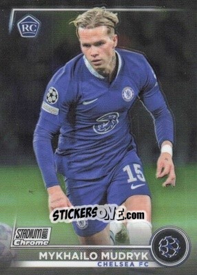 Figurina Mykhailo Mudryk - Stadium Club Chrome UEFA Club Competitions 2022-2023
 n. 15 - Topps