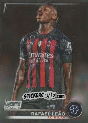 Cromo Rafael Leão - Stadium Club Chrome UEFA Club Competitions 2022-2023
 n. 17 - Topps