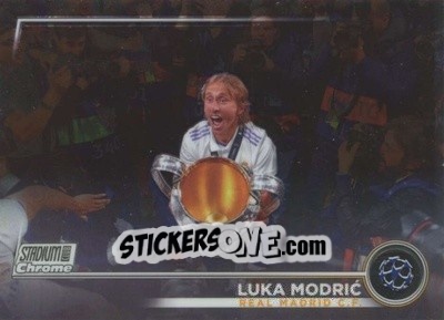 Cromo Luka Modrić - Stadium Club Chrome UEFA Club Competitions 2022-2023
 n. 37 - Topps